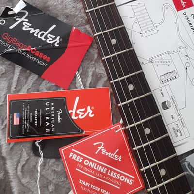 Fender American Ultra II Telecaster with Ebony Fretboard 2024 - Present - Texas Tea image 2