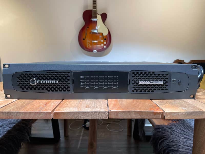Crown DCi 8|600DA 8-Channel Power Amp 2023 - Black image 1