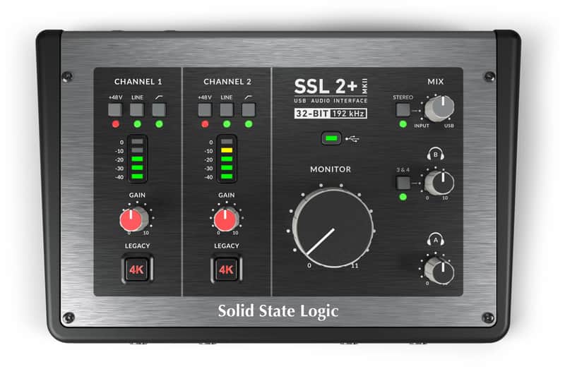 SOLID STATE LOGIC SSL 2+ MKII USB Audio Interface image 1