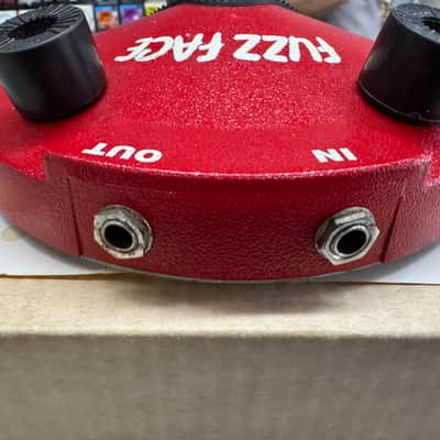 Dunlop JHF2 Jimi Hendrix Signature NKT 275 Fuzz Face 1993-1994 Red image 7