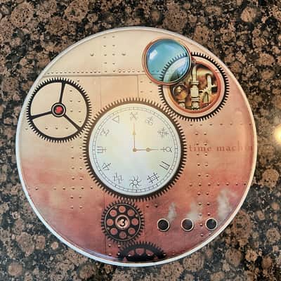DW Neil Peart 6.5”x14” TIME MACHINE ICON Snare Drum No.198/250 BONUS TM Display Head !!! image 24