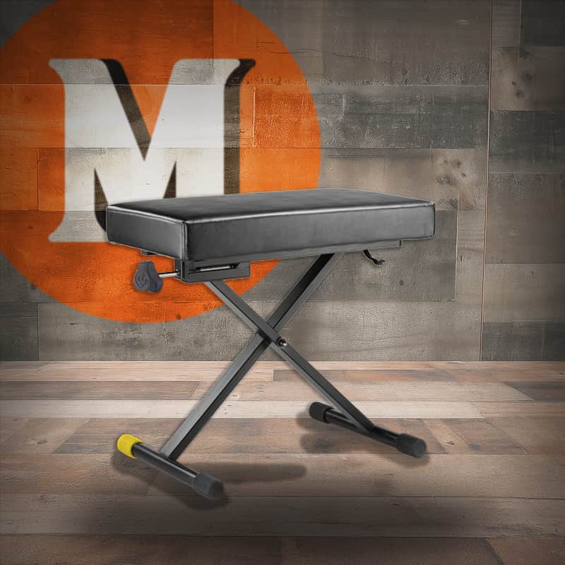 Hercules EZ Height Adjustment Keyboard Bench (KB200B) image 1