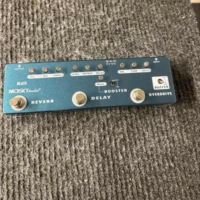 Mosky Audio RD5 Multi-Effects Pedal 2020s - Blue image 1