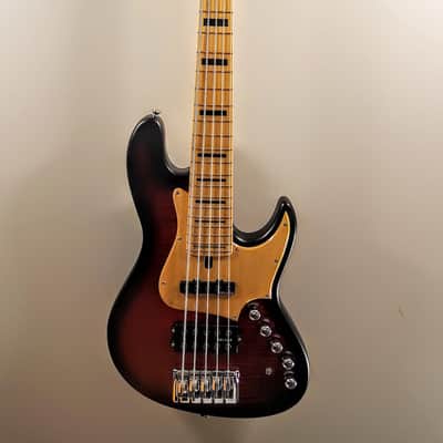 Maruszczyk Elwood X 5a-24+ 2016 'Red burst' Flame Maple Top & Back image 2