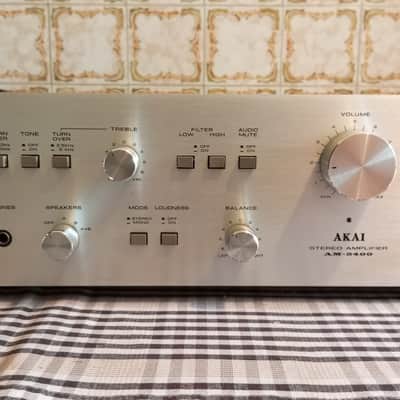 Akai AM 2400 hi fi stereo amplifier (1978) image 8