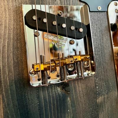 Partscaster Telecaster (Pinecaster) 2026 - Nitrocellulose Blue image 7