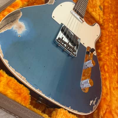 Fender Telecaster Custom Relic (1959) - Aged Blue image 10