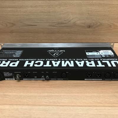 Behringer Ultramatch Pro SRC2496 AD/DA and Sample Rate Converter 2010s - Standard image 3