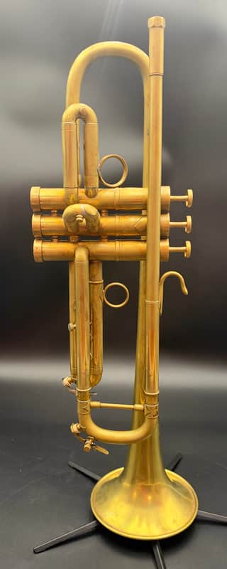 Bach Stradivarius 43* Lightweight Bb Trumpet | 1980 Elkhart | #43 Leadpipe | Raw Brass