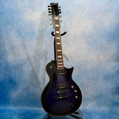 Immagine Edwards ESP E-MA 105SD QM Eclipse 2014 Reindeer Blue Made in Japan - 19