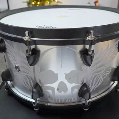 VINNIE PAUL'S PROTOTYPE Megadeth Shawn Drover Heavy Hitter Signature Custom USA Snare Studio Album Recorded - Artist Owned by Legendary Pantera Drummer Vinnie Paul Limited Edition Signed COA Dime Dimebag Darrell Metal Memorabilia Bild 6