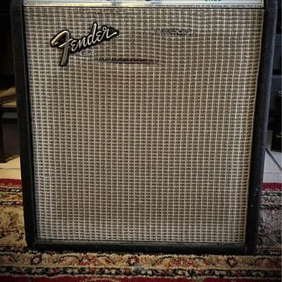 1973 Fender Musicmaster Bass 2-Channel 12-Watt 1x12" Bass Combo - Silverface image 1