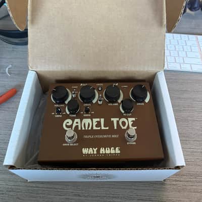 Way Huge WHE209 Camel Toe MkII Triple Overdrive 2016 - 2021 - Brown image 1