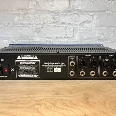 Pendulum Audio OCL-2 2-Channel Tube Electro-Optical Compressor / Limiter 2010s - Blue image 4