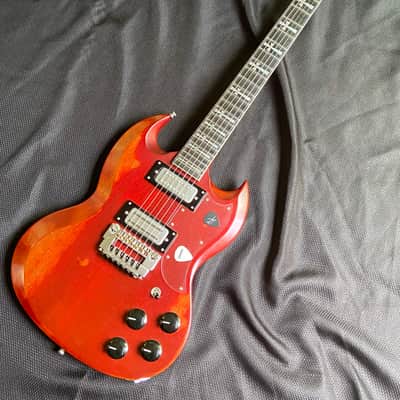 Jaydee Old Boy Tony Iommi SG - Distressed Cherry image 11