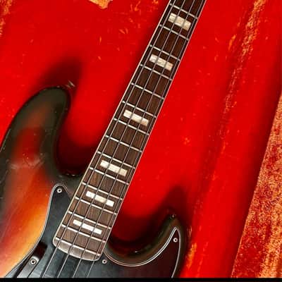 Fender Jazz Bass 1977 Jazz Bass 1977 - Sunburst image 3