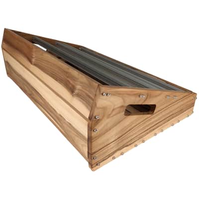 10U / 144hp Eurorack case EVA • Rails + Threaded strips / Walnut / Unpowered image 7