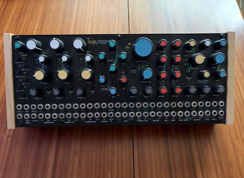 Pittsburgh Modular Taiga Desktop Paraphonic Synthesizer 2023 - Present - Black image 1