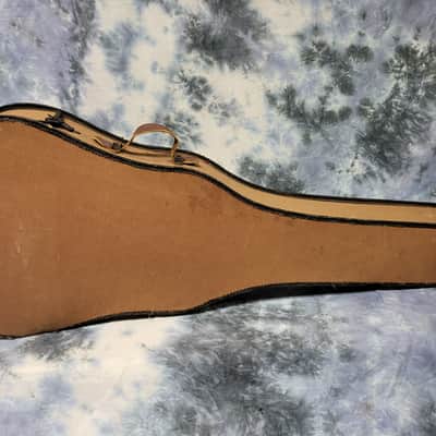 Vintage 1950 Melody Ranch Gene Autry Cowboy Stenciled Parlor Guitar Pro Setup Original Rear Load Soft Shell Case image 12