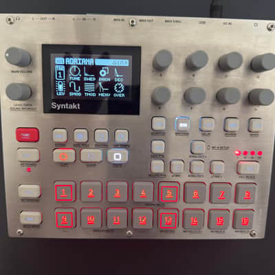 Elektron Syntakt E25 Remix Edition #0263 Stainless Steel - Player's Condition