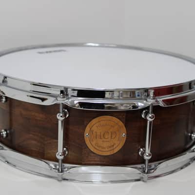 Holloman Custom Drums 5x14" Walnut - hand rubbed urethane over danish oil image 1