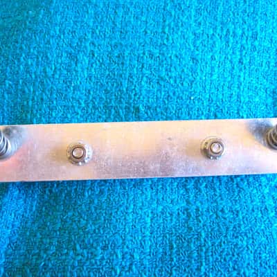 DW Bass Drum Pedal Bracket for Radius Rod to Solid Base Plate Conversion - Vintage image 1