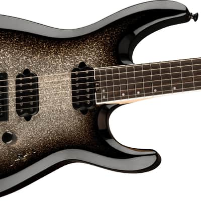 Jackson Pro Plus Series DK Modern EVTN6 Electric Guitar, Ebony Fingerboard, Silver Sparkle image 6