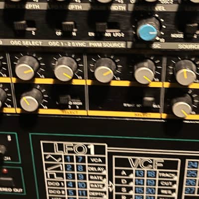 Novation Drum Station 5-Voice Rackmount Synthesizer 1995 - 1996 - Black with Yellow Stripe image 3
