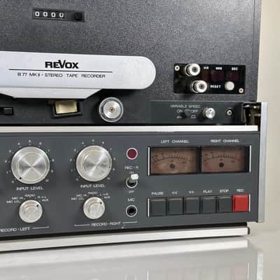 ReVox B77 MkII 4-Track Reel To Reel Tape Stereo Recorder image 4