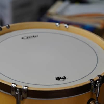 PDP  13'' Concept Maple Classic 9" x 13" Tom In Natural Stain w/ Walnut Stain Hoops image 4