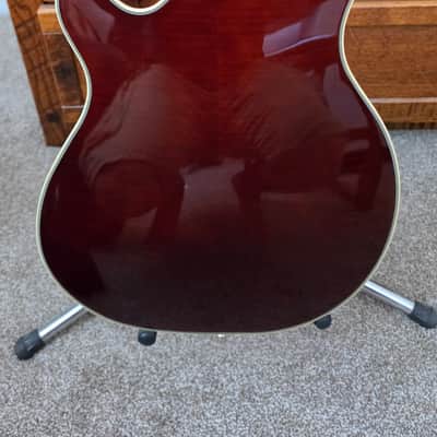 Eastwood Classic 6 TA PH Languedoc Anastasio Style Hollowbody Natural image 6