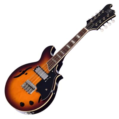 Airline Guitars H35 Batwing Mandolin Honeyburst image 5