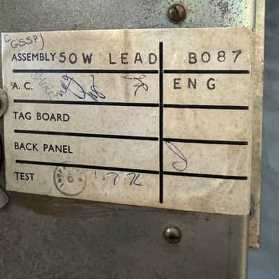 1974 Marshall JMP 50W image 4