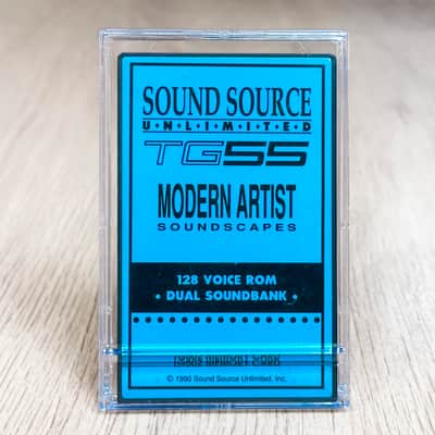 Yamaha TG55 | ROM Card | Sound Source Unlimited | TG502 | Modern Artist // RARE!!