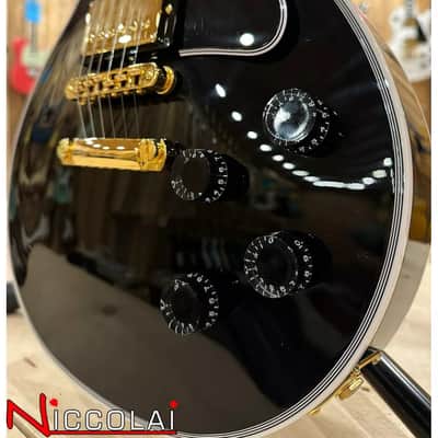 Immagine Gibson Les Paul Custom w/ Ebony Fingerboard Gloss Ebony - 10