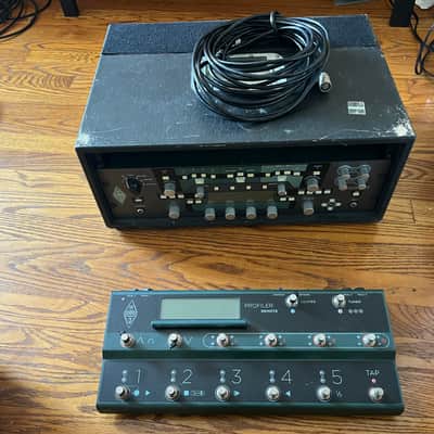 Kemper Amps Profiler PowerRack 600-Watt Digital Modeling Guitar Amp Head with Remote 2013 - 2025 - Black image 3