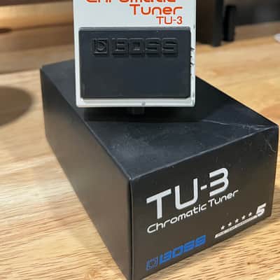 Boss TU-3 Chromatic Tuner 2009 - Present - White image 1
