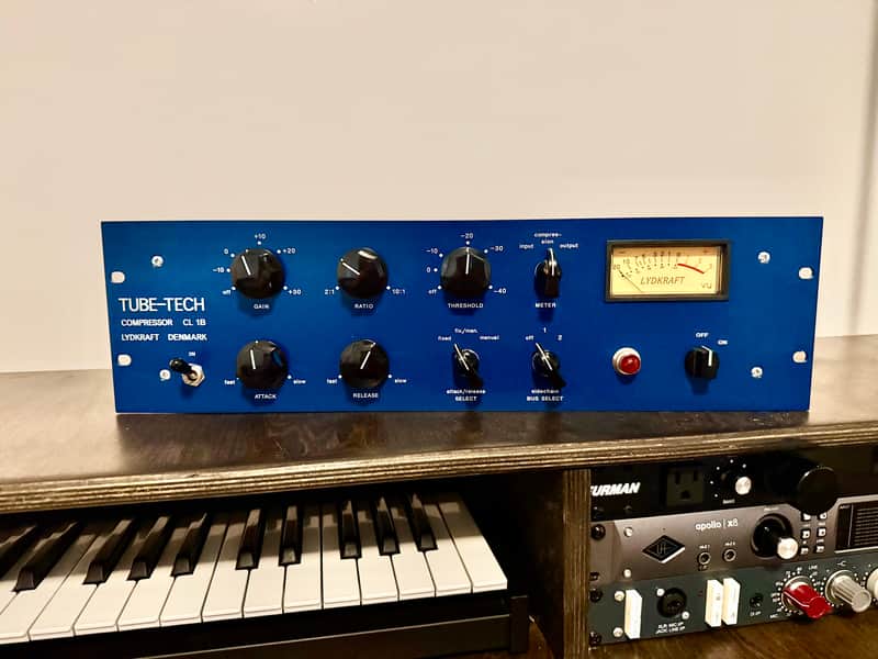 Tube-Tech CL 1B Mono Opto Compressor 2024 - Blue image 1