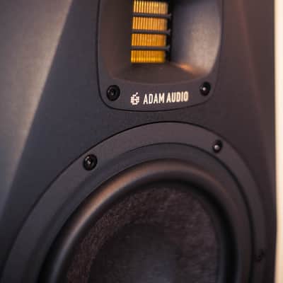 ADAM Audio A7V 7" Active Studio Monitors (Pair) 2022 - Present - Black image 3