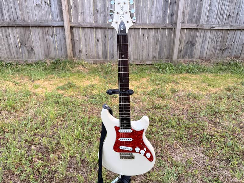 PRS SE EG with Tremolo 2003 - 2005 - Antique White image 1