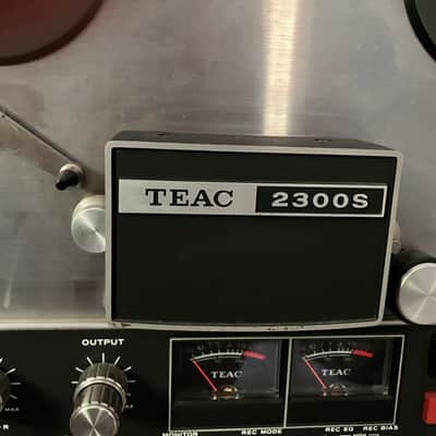 PLEASE READ ENTIRE AD!!! TEAC 2300S 1/4" 4-Track Reel to Reel Tape Deck Recorder 1970s - Silver image 4