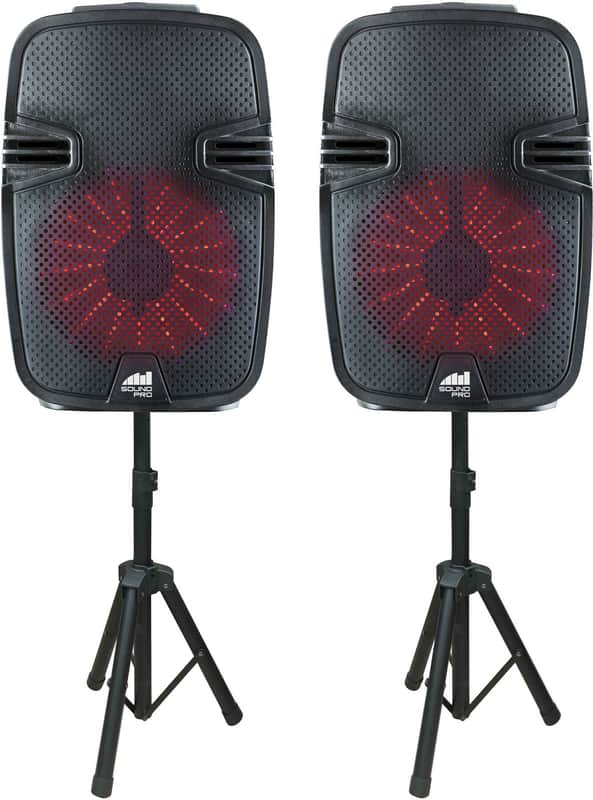 Naxa - NDS-8007D - Portable Bluetooth Speaker System - Black image 1