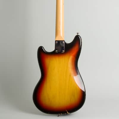 Fender Mustang Solid Body Electric Guitar (1977), ser. #S718693, black tolex hard shell case. image 2