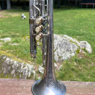 Buescher True Tone Silver Cornet — Elkhart, IN — Serial #11300 (~1908-1909) — PAT. OCT. 29, 07 — Plays Well image 15
