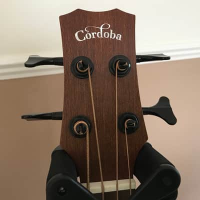 Cordoba Mini ii Electro Acoustic Bass MHE. Mahogany Ukulele Style Bass Guitar. image 4