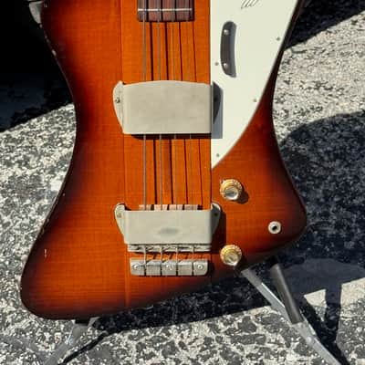 Gibson Thunderbird II Bass 1964 - 1 of the cleanest examples extent complete w/its original Mutes & Square Hard Case. image 1