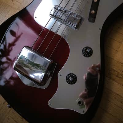 VIDEO! Teisco/Kawai shortscale bass 1968 made in Japan image 6
