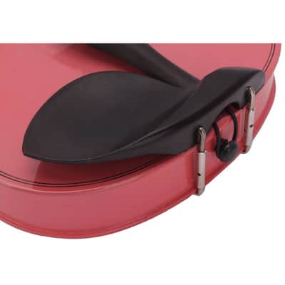 Pink 4/4 Full Size Acoustic Violin Beginner Student Fiddle Set w/ Case Bow & Rosin image 6