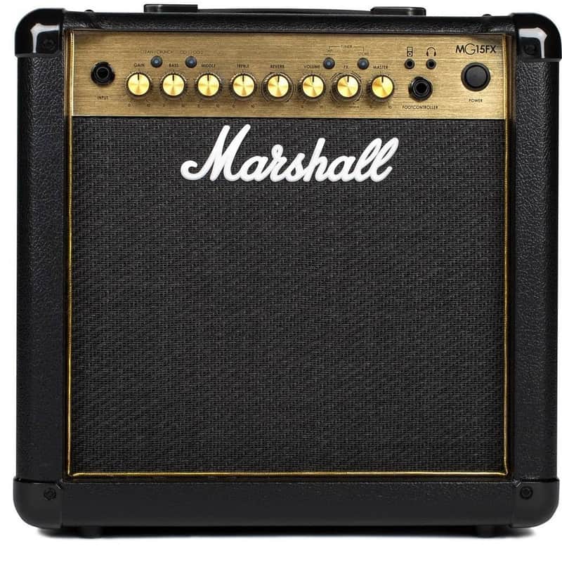 Marshall MG15GFX Guitar Combo Amplifer with Built-in Effects, Practice Amp image 1