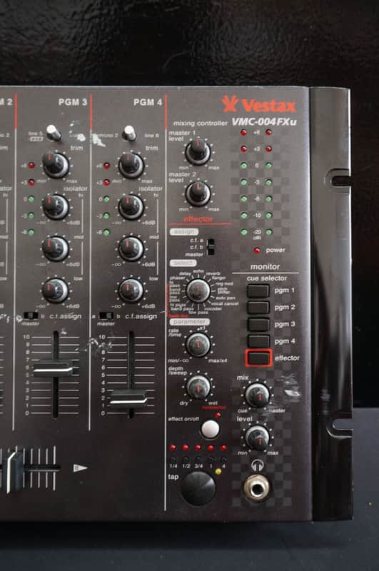Vestax VMC-004FXu Four Channel Mixing Controller W/ Effects | Reverb